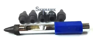 6 IN 1 HOHLSTANZER SET SCHNEIDEN GUMMI KUNSTSTOFF FASER FILZSTANZEN LEDER - Bild 1 von 1