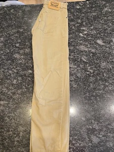 NWT - LEVI'S  Boy's 511 SLIM Gold SUEDED TWIILL PANTS  JEANS 10 REG W 25"/ L 25" - Picture 1 of 4