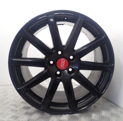 AUDI TT MK2 SPEEDLINE 18" BLACK  ALLOY WHEEL RIM 8J0601025AB (X-118) - Image 1 of 4