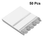  50 Pcs Party Blank Place Cards Hollow Out Three-dimensional