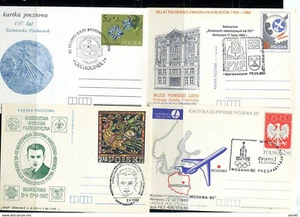 Poland 10 Postal Stationary cards Special cancel 14439 - Picture 1 of 3