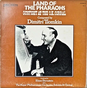 DIMITRI TIOMKIN: Land of the Pharaohs+NM1978LP ELMER BERNSTEIN/ROYAL PHIL. - Picture 1 of 1