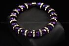 Beads Bracelet Handmade Jewelry Match Invicta Watches Purple Stone Ring Bracelet