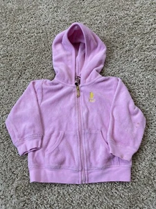 Juicy Couture Hooded Velour Jacket Pink Infant - Picture 1 of 7