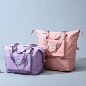 The Foldie Bag Bolsa de Viaje Impermeable Bolsa de Lona Expandible Gran Capacidad Plegable - Imagen 1 de 19
