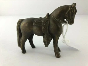 Vintage Brass Carnival Prize Horse Miniature Figurine - Collectible - Picture 1 of 7
