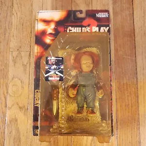 Chucky Child's Play 2 Mcfarlane Movie Maniacs 2 Figure NOS Yellowed Packaging - Picture 1 of 3