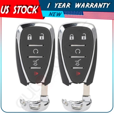 2 Remote Car Key Fob for Chevrolet Traverse Blazer 2018 2019 2020 2021 5 Buttons - Image 1 of 4