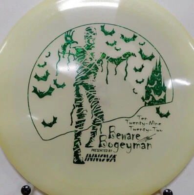 (1) New Innova Glow Champion Colossus Halloween Mummy Stamp ***PICK WEIGHT - Image 1 of 2