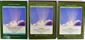 "Luther:  Gospel, Law, & Reformation"  12 Lectures On 4 DVDs & Guidebook - EUC - Imagen 1 de 7