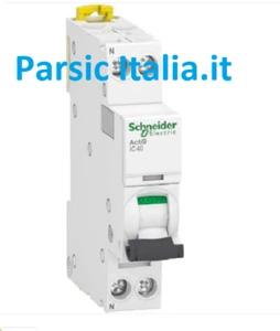 A9P54616 IC40N INTERRUTTORE MAGNETOTERMICO 1P +N C 16A 6000A 50/60Hz 230V - Bild 1 von 5