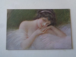 CPA ILLUSTRATEUR SIGNE GUERZONI ART NOUVEAU FEMME SERIE N°2688 4 - Picture 1 of 2