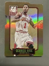 2013-14 Elite Derrick Rose Gold Foil Die Cut /24 chicago Bulls #171