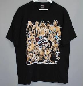 2011 I WAS THERE WWE WRESTLING TOUR T-SHIRT BLACK BIG SHOW RANDY ORTON - Picture 1 of 4