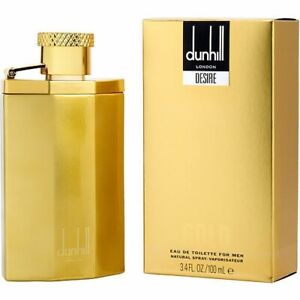 Desire Gold by Alfred Dunhill EDT Spray 3.4 oz-100 ml Men New & Sealed.
