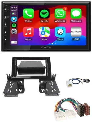 Kenwood MP3 USB DAB 2DIN Bluetooth Autoradio für Toyota Prius ab 2016 schwarz - Bild 1 von 4