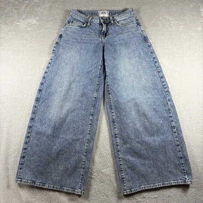BDG Jeans Women’s 26x27 Blue Jnco Wide Leg Light Wash Baggy Y2K Skater #2853 - Image 1 of 4