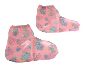 PVC U Like Adult Baby Booties Shoes Sissy Pink ABDL Roleplay Plastic Boots - Picture 1 of 5
