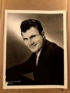 Jack Palance sehr seltenes sehr frühes handsigniertes 8/10 Foto 50er Shane The Big Knife - Bild 1 von 7