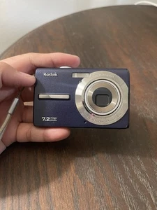 Kodak EasyShare M763 7.2MP Digital Camera - Blue TESTED WORKS GREAT - Picture 1 of 5