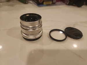 OLYMPUS M.Zuiko Digital ED 12mm f2.0 Lens - SILVER - Micro Four Thirds Moun - Picture 1 of 8