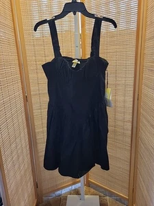 Future Collective Damengröße 16 Jenee Naylor schwarzes ärmelloses Minikleid - Bild 1 von 12