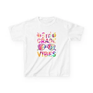 Colorful Kids Third Grade Tee | Bright Vibes Shirt, Back to School, [...] - Picture 1 of 53