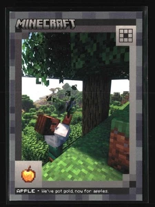 2024 Panini Minecraft - Crafting Chronicles Stone Parallel - #95 Apple - Picture 1 of 2