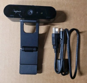 read microphone not working Logitech Brio 4k Webcam - Picture 1 of 1