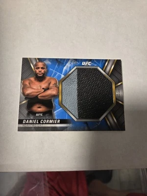 2019 Topps UFC Knockout Jumbo Fight Mat 1/50 - Daniel Cormier  *First on Print* - Image 1 of 2