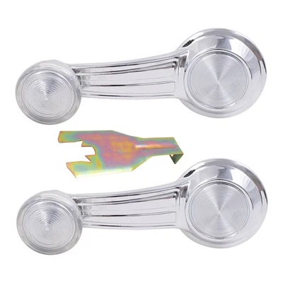 Window Cranks Set fits GM Pickup SUV Van Chrome/Clear & Handle Removal Tool Cip - Image 1 of 4