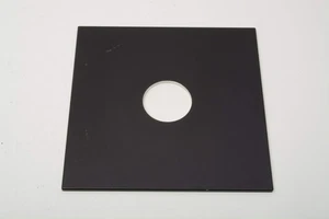 Metal lens board 5.5" square w/ 34.6mm hole (copal #0) - Picture 1 of 2