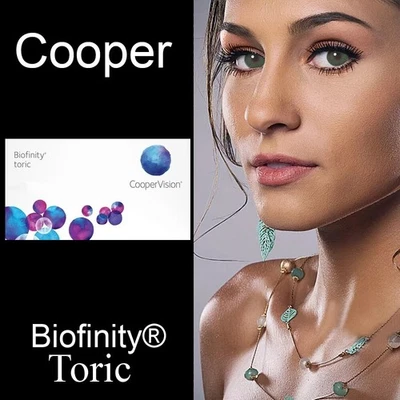 Sph Wert von -3,00 bis -4,75 // 6er Box Biofinity Toric - Bild 1 von 4