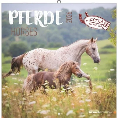 NEUMANN VERLAGE Kalender 2026 Pferde 30 x 30 cm