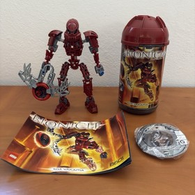 LEGO BIONICLE TOA METRU - TOA VAKAMA - 8601 - COMPLETE MANUAL + BOX