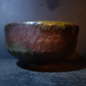 buen plato de té Bizen Sangiri Chawan de la prefectura de Okayama - Imagen 1 de 13