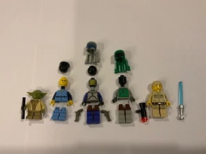LEGO JANGO FETT & YOUNG BOBA FETT 7153 AND BOBA FETT MINIFIGURES - Picture 1 of 12
