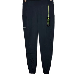 NWT Planet Koi Black Cherish Jogger Scrubs Size XS - Picture 1 of 4