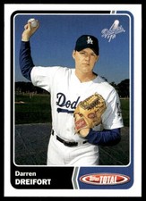 2003 Topps Total 61 Darren Dreifort   Los Angeles Dodgers  Baseball Card