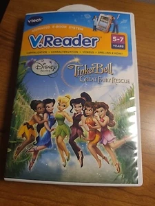 Vtech Vreader 5-7yrs TinkerBell&theGreatFairyRescue - Picture 1 of 5