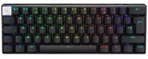 Logitech G PRO X 60 LIGHTSPEED Wireless Gaming Keyboard, Black, AZERTY FRENCH - Picture 1 of 6