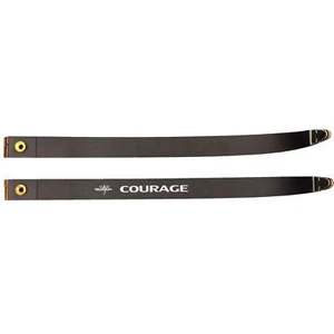 SAS Courage Takedown Recurve Archery Bow Limbs Only Black - Pair 60 lbs - Picture 1 of 3