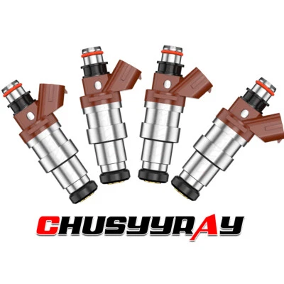 Inyector de combustible 23250-75050 nuevo actualizado 4 piezas para Toyota 4runner 1996-2000 2,7 L Foto 1 de 4