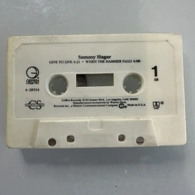 Sammy Hagar Give To Live (Cassette) Tape Only - Image 1 of 2