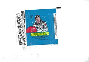 1979 Topps James Bond Moonraker Wax Wrapper - Picture 1 of 2