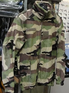 Blouson Armée Française fibres polaire taille S camouflage C/E neuf - Picture 1 of 1
