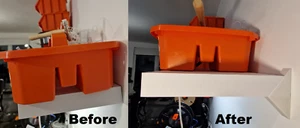 Estante/estantes flotantes anti caída/disco nivelación dispositivo de reparación, sin tornillos IKEA com - Imagen 1 de 7