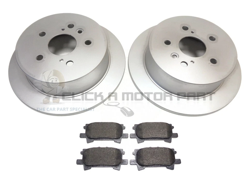 CONJUNTO DE DISCOS E PASTILHAS DE FREIO TRASEIRO NOVO PARA LEXUS RX300 RX350 RX 350 300 3.0 3.5 - Imagem 1 de 1