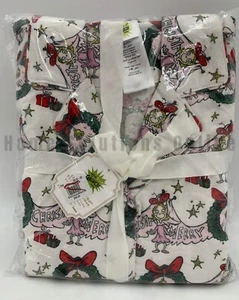 Pottery Barn Teen Dr Seuss The Grinch Cindy Lou Who Pajama Set Multi Small #R35 - Picture 1 of 4