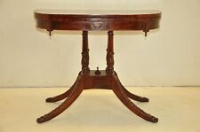 Gorgeous Duncan Phyfe Style Mahogany Flip Top Card Game Table c. 19th cent.